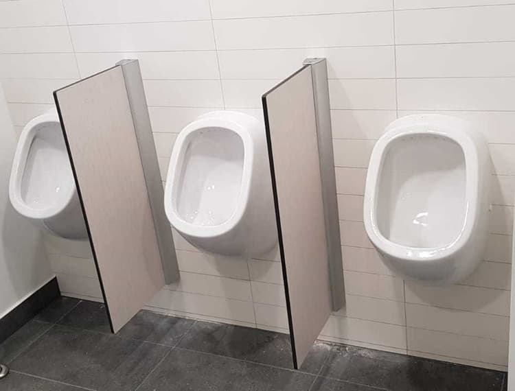 Urinal Dividers CUBISPEC